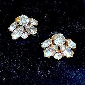JCREW Crystal Cluster Earrings